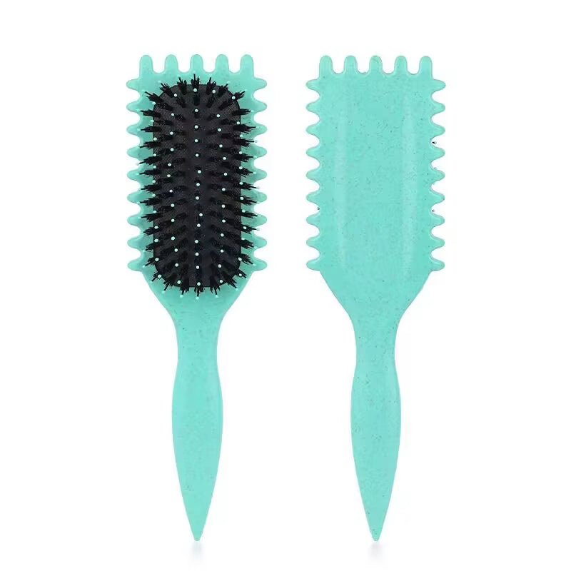 Wheat Straw Bouncing Comb Multifunctional Curly Massage Airbag Comb